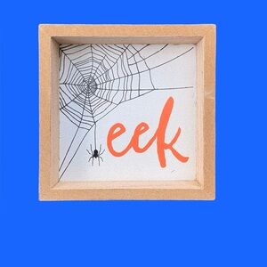 Halloween Spider Web Wall Art